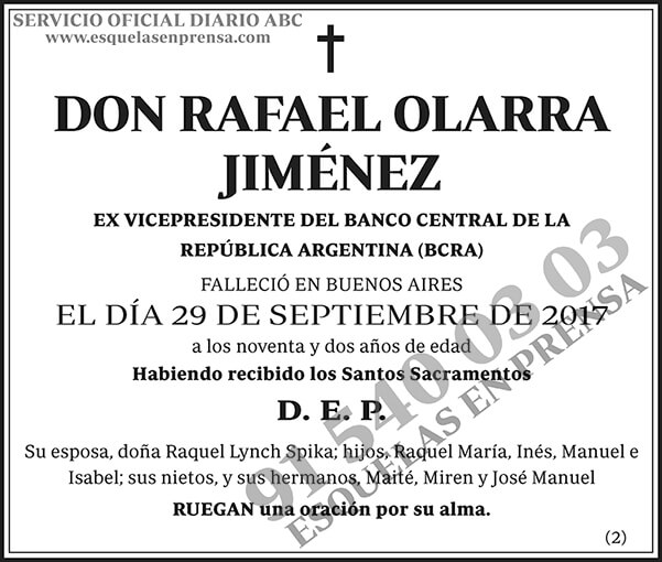 Rafael Olarra Jiménez